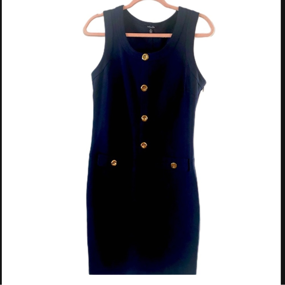 Rafaela Navy dress fit all occasions! Pencil dress